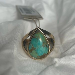 Genuine Turquoise ring.
